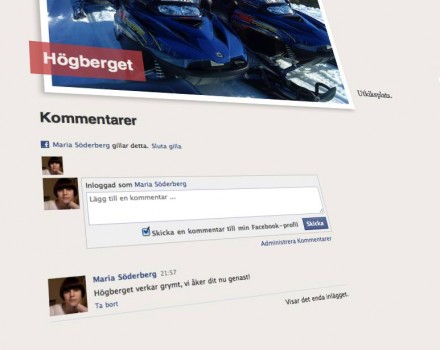 Kommentarer från Facebook